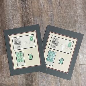 Two Bobby Jones First Day of Issue Stamp Cards 9/22/1981